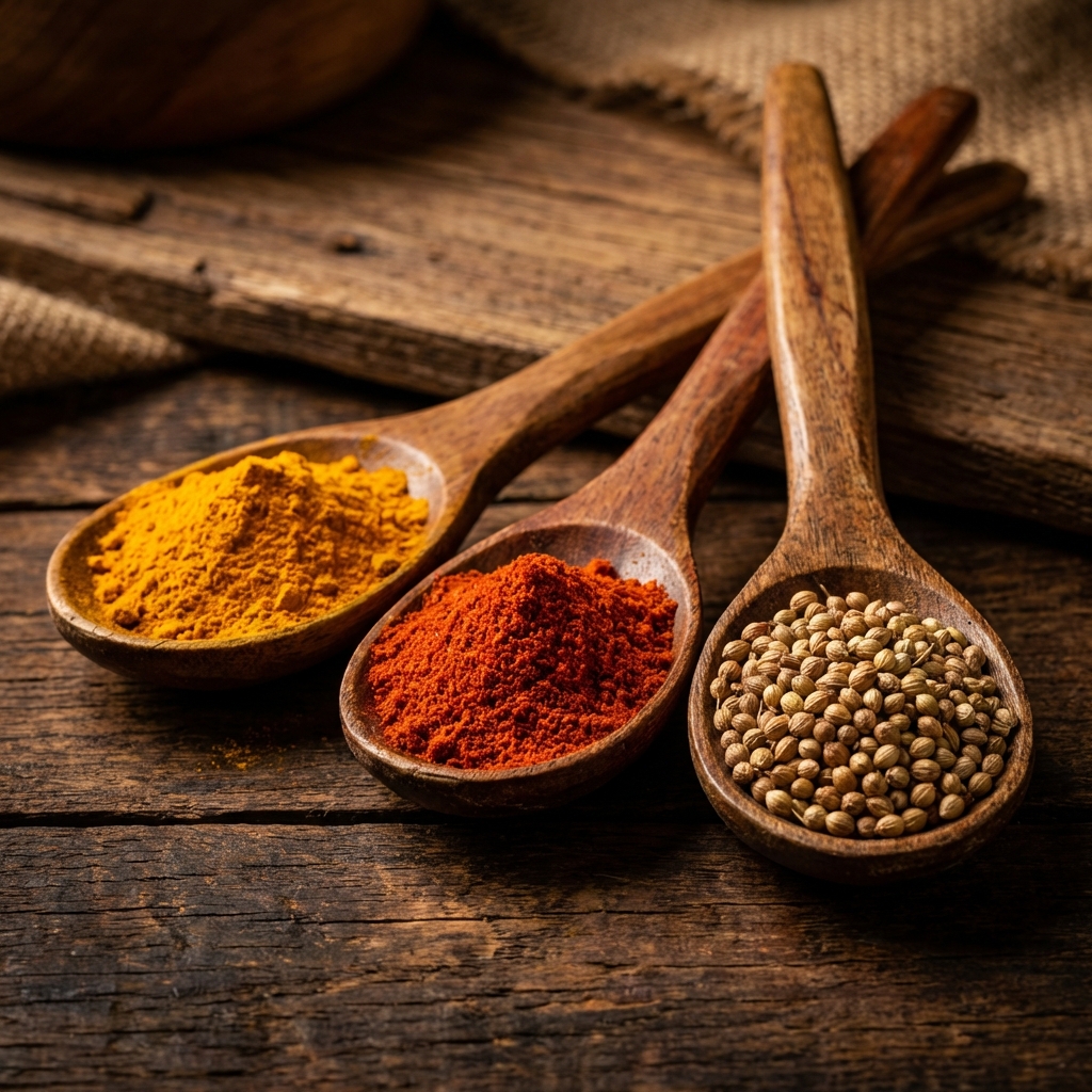 Spices and preparation
